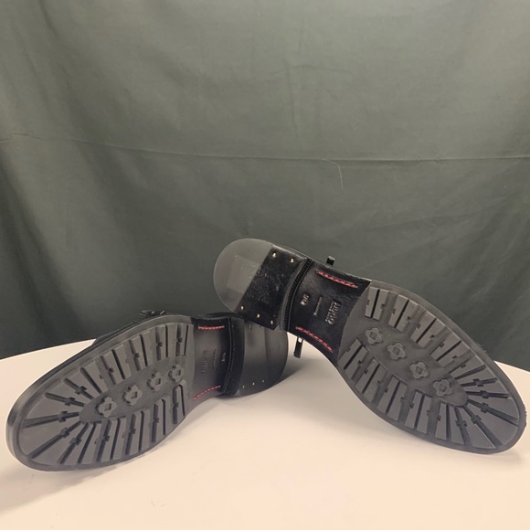 Hugo Boss Bohemian Leather Zip up Chelsea Boots - Picture 8 of 8